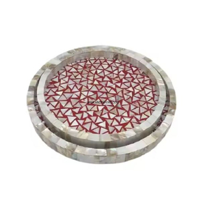 จานไม้สำหรับชาร์จอาหารจานเซิร์ฟเวอร์จานไม้ทนทานอุปกรณ์เครื่องครัวไม้สำหรับจัดเลี้ยง - Product Image 3