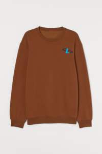 เสื้อสเวตเตอร์คอกลมสำหรับผู้ชายเสื้อสเวตเตอร์ผ้าฝ้ายแขนยาวเสื้อสเวตเตอร์แบบเรียบ2025คอกลมออกแบบได้ตามต้องการ - Product Image 5