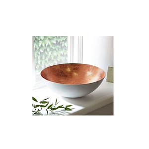 Cuenco de cobre de diseño moderno perfecto para utensilios de cocina y accesorios de vajilla - Product Image 1