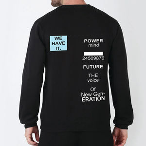 Diseña Tu Propio Logotipo, Sudaderas para Hombre al por Mayor en Varios Colores, Ropa de Invierno, Sudaderas con Cuello Redondo para Adultos - Product Image 4