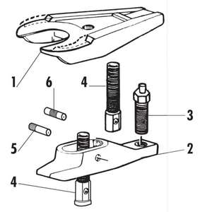 Extractor de rótulas Facom - Product Image 3