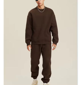 Vente flash Ensemble survêtement sportif personnalisé pour homme 345 grammes Tissu en molleton d'automne Ensemble de jogging imprimé d'hiver Process Impex - Product Image 6