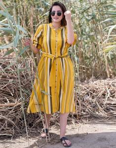 ชุดเดรสปาร์ตี้ยาวทำด้วยมือทำจากผ้าฝ้ายอินเดียชุดเดรสแฟชั่นสำหรับผู้หญิงพิมพ์ลายดอกไม้ของขวัญเจ้าสาว - Product Image 1