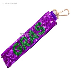 โซ่คล้องมือประดับด้วยลูกปัดกระเป๋าลูกปัดสไตล์อินเดีย - Product Image 3