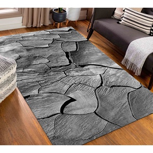 Tapis imprimé : design moderne, lavable en machine, parfait pour toutes les pièces, tapis en velours - Product Image 3