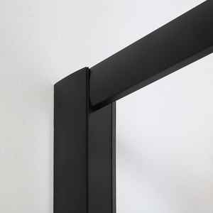 Puerta Corredera para Ducha Cielo de 150 cm en Negro Mate, Accesorio de Baño Elegante y con Estilo - Product Image 6