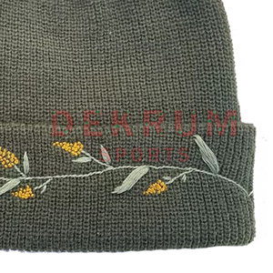 2026 Custom Winter Unisex Designer Knit Beanie <b>Hats</b> with Image Style Adjustable High Quality Fabric - Product Image 6