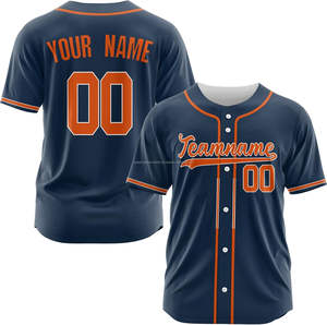 ชุดซอฟต์บอลเบสบอลสำหรับทั้งชายและหญิงเสื้อเจอร์ซีย์เบสบอลใช้ได้ทั้งชายและหญิงแบบสั่งทำได้ - Product Image 2