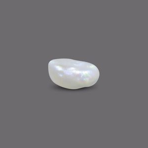 Perla de Agua Dulce Natural Basra Pearl de 5.76 Quilates, Forma de Botón, Blanca/Colorida, 5-6mm, para la Elaboración de Joyas - Product Image 2