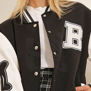 Gran oferta, chaqueta Letterman para mujer, nueva llegada, chaqueta Letterman para mujer, chaqueta Letterman transpirable - Product Image 5