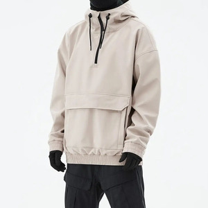 Chaqueta de esquí de talla grande suave para hombre, chaqueta de esquí de diseño de tela impermeable y resistente al viento con aislamiento polar de alta calidad para hombre - Product Image 3