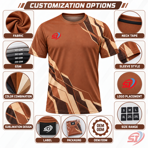 Custom Mens Moisture Wicking Dry Fit Anti-Wrinkle Polyester Short Sleeve Breathable Athletic Training T-<b>Shirt</b> - Product Image 6