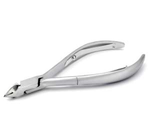 Pince à cuticules professionnelle D01 coupe-ongles en acier inoxydable coupe tranchante dissolvant de peau morte couleur naturelle Logo OEM et emballage - Product Image 2