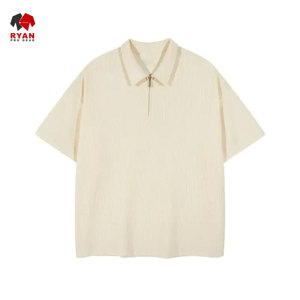 Chemises polo personnalisées Ryan Pro Gear pour hommes avec logo personnalisé, tissu respirant, design ODM - Product Image 1