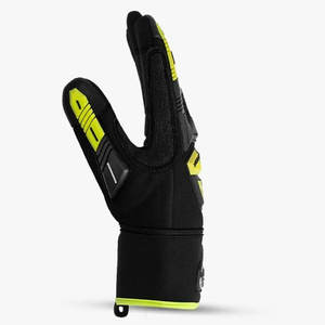 Gants de sécurité anti-vibration haute visibilité Gants de travail respirants en microfibre réfléchissants avec logo personnalisé - Product Image 5