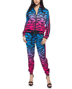 Collection de survêtements d'hiver 2-en-1 en polaire polyester/coton anti-bactérien pour femmes, grandes tailles, faible MOQ - Product Image 1