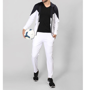 Sudadera con capucha de manga larga para hombre, jersey con estampado de cuadros de colores, costura personalizada - Product Image 5