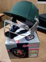 Casque de cricket noir pour homme