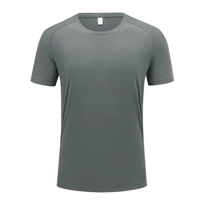 T-shirt in tessuto traspirante ad asciugatura rapida di alta qualità, anti-piega, anti-restringimento, ricamata, stampata, lavata, casual, per acquisti all'ingrosso - Product Image 6