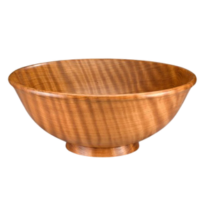 Tazón de Madera Segmentado Hecho a Mano, Diseño de Tablero de Ajedrez, Tazón para Servir de Madera Mixta, Centro de Mesa Decorativo Único para Cocina, Decoración Ecológica para el Hogar - Product Image 4