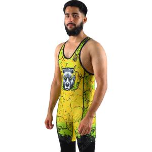 Vêtements de sport personnalisés OEM Sublimation numérique pour hommes Singlet de lutte Singlets de lutte personnalisés pour hommes - Product Image 4