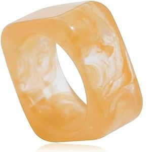 Wholesale Customized Best Quality Handcrafted High Polished Beautiful Colorful Fashion <b>Resin</b> <b>Ring</b> for Women From India - Product Image 1