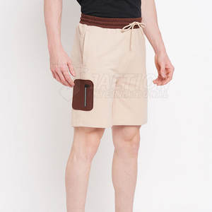 2025 dernière conception légère 100% coton hommes Shorts décontractés taille moyenne Style Unique vente en gros en ligne - Product Image 2