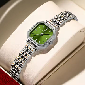 BARRY <span class=keywords><strong>POLO</strong></span> <span class=keywords><strong>orologio</strong></span> di lusso per le donne di moda in acciaio inossidabile <span class=keywords><strong>orologio</strong></span> quadrato elegante impermeabile da <span class=keywords><strong>donna</strong></span> <span class=keywords><strong>orologio</strong></span> al quarzo - Product Image 2