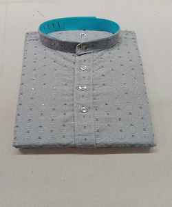 Conjunto Achkan Bandhgala Sherwanikurt Salwar, Diseño Moderno Bordado de Alta Calidad para Hombre, Verde, para Fiestas y Bodas - Product Image 2