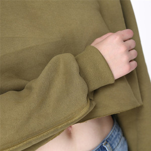 <b>Men's</b> Winter Fleece Casual Long Sleeve Pullover Hoodie <b>Crop</b> <b>Top</b> Breathable Quick Dry Sweatshirt - Product Image 3
