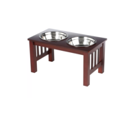 Bol d'eau de nourriture pour chien/chat en acier inoxydable 1L de haute qualité prix personnalisé écologique directement fabricant pour petits animaux moderne