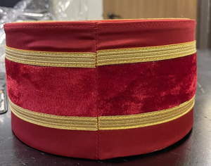 Mejor Gorra de Regalia Masónica del Arco Real P.H.P. Bordada a Mano, Ajustable, 100% Algodón Transpirable, de Alta Calidad, Hecha a Medida - Product Image 4