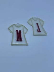 Insignia de goma Parche de silicona Parches de PVC de silicona 3D Etiquetas de goma para ropa - Product Image 2