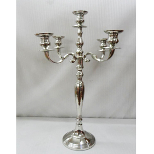 Soporte de vela de aluminio pulido, 5 brazos, calidad Premium, el más vendido - Product Image 3
