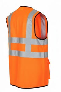 Chaleco de Seguridad de Trabajo para Hombre, Material Transpirable, Hecho a Medida, Precio de Fábrica, Corte Ajustado - Product Image 4