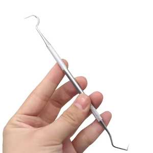 Portable 6 pièces trousse à outils dentaires en acier inoxydable fait à la main certifié CE Instruments dentaires pour les dentistes - Product Image 6