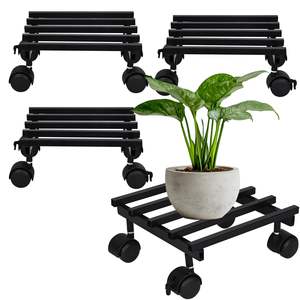 Soporte de maceta de metal ecológico hecho a mano, arreglo de plantas de interior con temática floral con múltiples capas de sujeción - Product Image 6