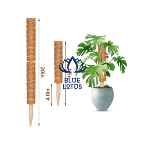 Pôle en fibre de coco de qualité supérieure, fibre pure d'origine, pour une utilisation professionnelle par les designers et comme outil de décoration artistique pour les expositions culturelles - Product Image 1