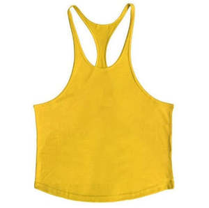 High Quality <b>Men's</b> <b>Crop</b> Stringer Tank <b>Top</b> Sleeveless Design for Gym Bodybuilding Muscle Workout - Product Image 3
