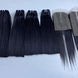 Super sale colored bone straight hair bundle vietnamese human hair silky smooth thickness no shedding no <b>tangles</b> - Product Image 3