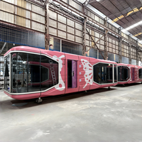Maison préfabriquée intelligente personnalisée en usine, capsule, pod, maison mobile de vacances, imperméable, insonorisée, cabine intelligente pour séjour en station balnéaire
