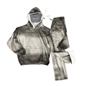 Offre Spéciale pour hommes lavage à l'acide survêtement Top qualité tendance coupe ample hommes prix de gros survêtement lourd - Product Image 1