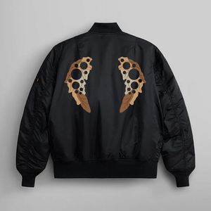 . Blouson aviateur respirant pour hommes zippé sur le devant tissu léger parfait pour la randonnée, les voyages et les activités de plein air - Product Image 1