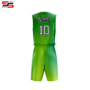 Maillot de basket-ball ensemble de vêtements d'équipe conception uniforme de basket-ball personnalisé fabricant de vêtements uniformes de basket-ball réversibles. - Product Image 2