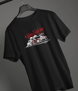 T Shirt 100% coton Drift Car Graphic Casual Printed High Quality Wholesale Causal Wear Trendy New Summer T Shirt RRI-TS-05 - Product Image 5