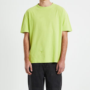 Camisetas Extra Grandes para Hombre, 100% Algodón, Transpirables, Ecológicas, Estilo Urbano, Colores y Logotipos Personalizables, Uso Diario Informal - Product Image 1