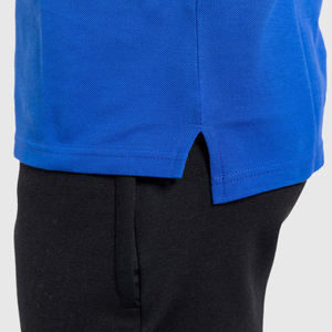 Nuevas camisetas de polo negras lisas de moda personalizadas de verano para hombres Camiseta con logotipo ajustado de algodón 100% - Product Image 5