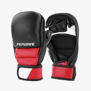 2024 Guantes profesionales MMA Suave y cómodo 100% Cuero PU con empuñaduras Logotipo personalizable - Product Image 1
