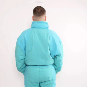 Combinaison de ski pour homme avec logo personnalisé, coupe-vent, imperméable, respirante, chaude et confortable, avec fermeture éclair, pour les activités de plein air sur la neige - Product Image 4