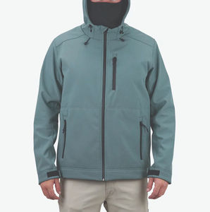 Veste de pêche personnalisée de haute qualité pour hommes Vente en gros Imperméable Décontracté pour la randonnée en plein air et la pêche Vestes pour hommes - Product Image 2